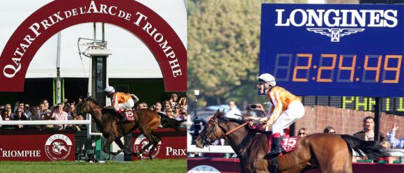 Danedream gewinnt den Prix de l'Arc de Triomphe 2011 in neuer Rekordzeit .... www.galoppfoto.de - Frank Sorge