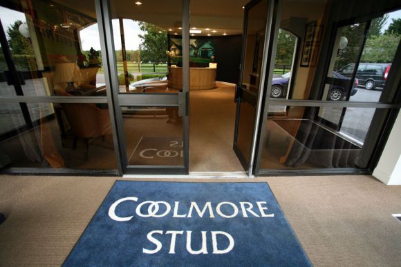 Welcome im Coolmore Stud. www.galoppfoto.de - Frank Sorge