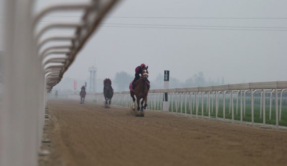 Premiere in China: Die Trainingsbahn in Chengdu. Dubai Racing Club/Andrew Watkins