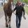 Besitzertrainer Marc Timpelan mit Torqueville. ©galoppfoto - Sabine Brose