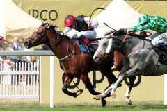 Free Eagle siegt vor The Grey Gatsby in den Prince of Wales's Stakes. www.galoppfoto.de - Frank Sorge