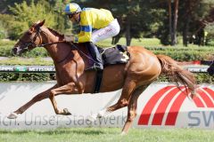  Berkshire Philly gewinnt mit Koen Clijmans am 28.04.2023 in Krefeld. ©galoppfoto - Stephanie Gruttmann