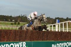 Ballycasey gewinnt mit Ruby Walsh die Dr. P.J. Moriarty Novice Chase, Gr. I. Foto: John James Clark