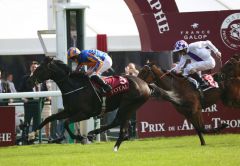 Ballydoyle macht ihrem Namen Ehre: Sieg im Prix de Marcel Boussac. Foto Dr. Jens Fuchs