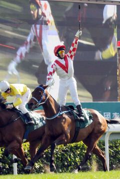 Erfolgsduo - Brett Prebble und Lucky Nine gewinnen den Cathay Pacific Hong Kong Sprint 2011. www.galoppfoto.de