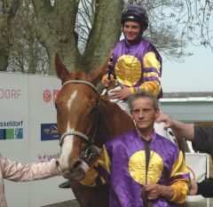 Sieger Dutch Master unter Cecilia Müller. Foto Gabriele Suhr