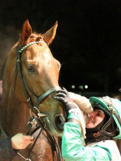 Giolino gewinnt mit Esther-Ruth Weißmeier am 27.12.2016 in Dortmund Foto: Dr. Jens Fuchs)