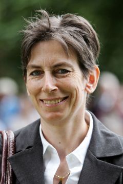 Trainerin Regine Weißmeier im Portrait 2014 in Baden-Baden. www.galoppfoto.de - Sarah Bauer