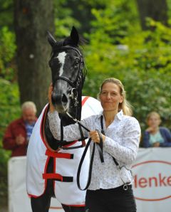 Nun auch Listensieger: Molly le Clou nach dem Großen Preis von Engel & Völkers Junioren-Preis. Foto: Ursula Stüwe-Schmitz