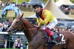 Well Done - Torquator Tasso beendet mit Frankie Dettori im Sattel mit einem 3. Platz im Prix de l'Arc de Triomphe seine Rennkarriere. ©galoppfoto - Frank Sorge