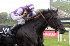 Wish you well mit Michael Cadeddu gewinnt den Coolmore Stud Baden-Baden Cup. www.galoppfoto.de