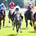 Alpinista (Mitte) mit Luke Morris gewinnt den Longines 131. Grossen Preis von Berlin. ©galoppfoto - Frank Sorge