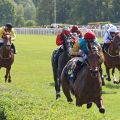 Start-Ziel gewinnt Getüt Röttgens Kassada mit Andrasch Starke im Sattel das Diana Trial in Hoppegarten. ©galoppfoto - Frank Sorge