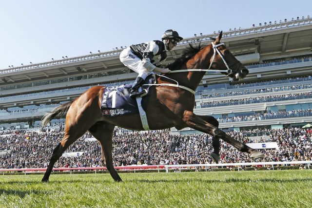 Exultant gewinnt die Hong Kong Vase 2019. www.galoppfoto.de