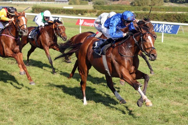 Third win for Godolphin in a row: Barney Roy with James Doyle on board. www.galoppfoto.de 