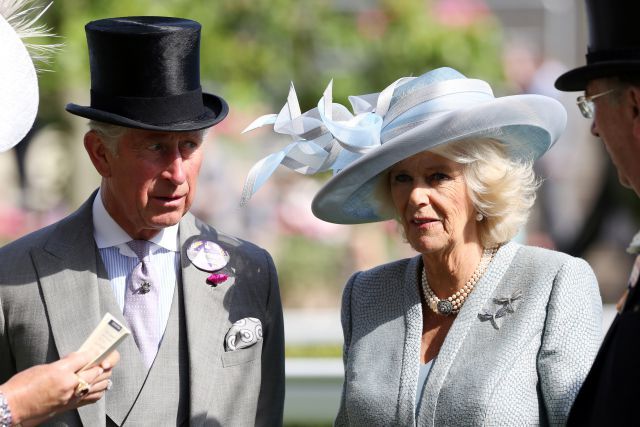 Prince Charles und seine Frau, die Duchess of Cornwall, Camilla Mountbatten-Windsor, in Royal-Ascot. www.galoppfoto.de - Frank Sorge