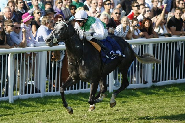 Drei Wochen nach ihrem Sieg beim 138. Großen Mercedes-Preis von Baden, Gr. I, läuft Night Magic nun auch beim Preis von Europa. Foto turfstock.com