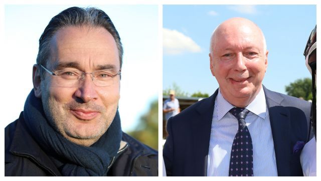 Einer tritt zurück - Gregor Baum (links), der andere nicht mehr an, Manfred Ostermann (rechts). ©galoppfoto - Frank Sorge