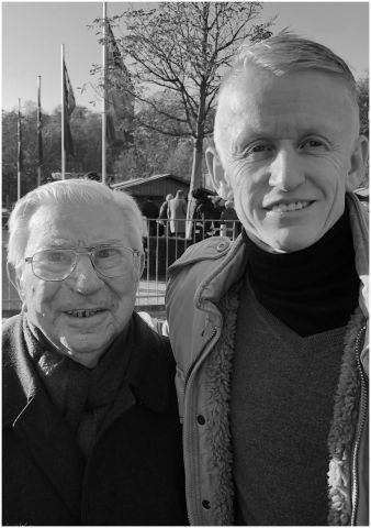 Memories ... Filip Minarik (rechts) mit Hein Bollow im November 2019 auf der Rennbahn in Krefeld. ©Frauke Delius 