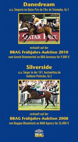 Beste Werbung für die Frühjahrs-Auktion am 18.05.2012. www.bbag-sales.de