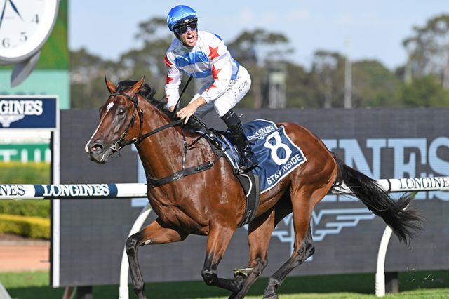 Stay Inside holt sich die Golden Slipper Stakes. Foto: courtesy by Magic Millions