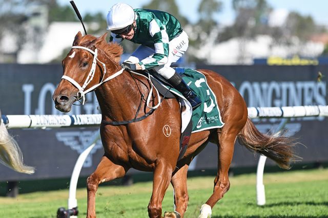 Hungry Heart holt sich die Vinery Stud Stakes. Foto: courtesy by Magic Millions