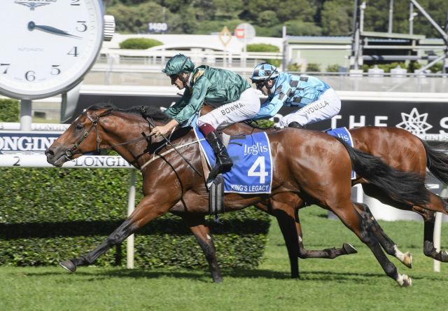 King's Legacy bei seinem Sieg in den Inglis Sires Stakes. Foto: courtesy by Coolmore