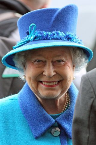 Königliche Freude über schnelle Pferde: Queen Elizabeth II. www.galoppfoto.de - Frank Sorge