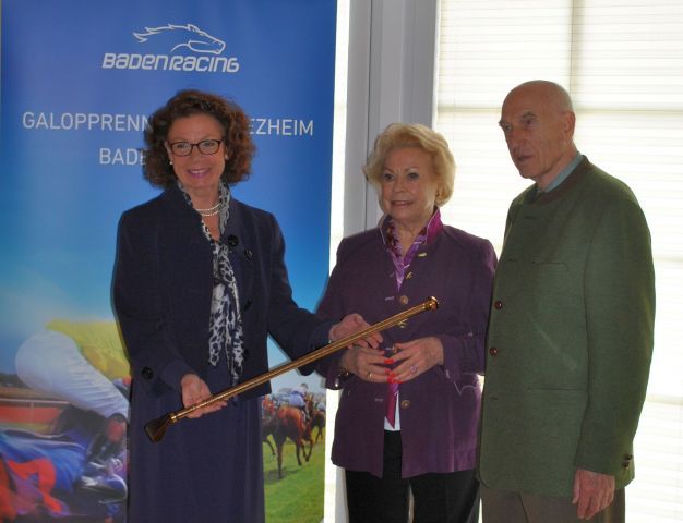 Jutta Hofmeister, Edith und Manfred Hellwig (von li.). Foto: Baden Racing
