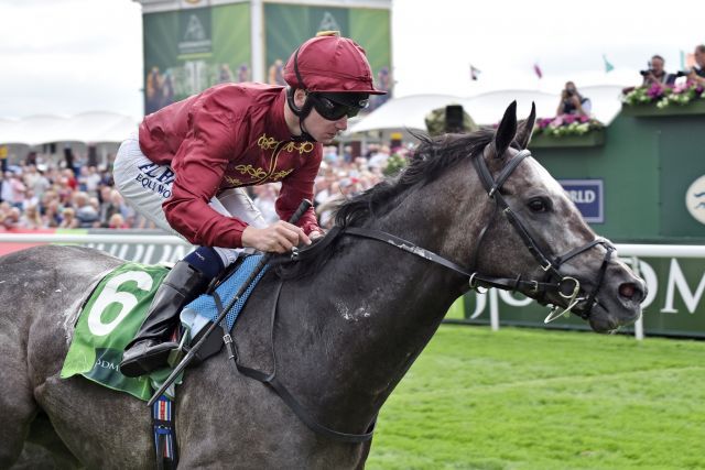 Roaring Lion letztes Jahr unter Oisin Murphy in York. www.galoppfoto.de - JJ Clark