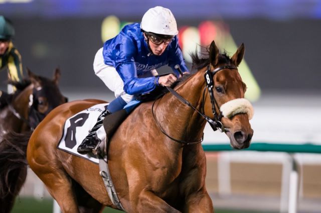 Star Safari gewinnt unter William Buick die Dubai Millennium Stakes. Foto: DRC/Erika Rasmussen