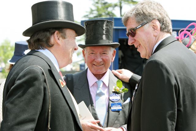 Trainer Barry Hills noch mittendrin im Geschehen - 2013 in Royal Ascot. www.galoppfoto.de - Frank Sorge