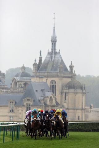 In Chantilly gibt es jetzt auch im Winter Rennen. www.galoppfoto.de - Frank Sorge
