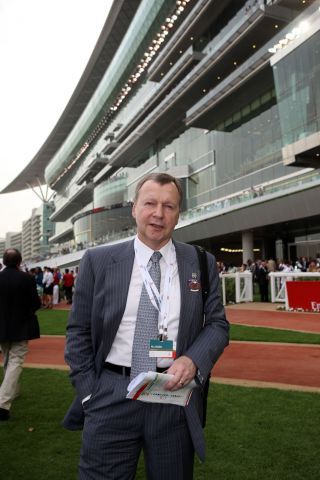 Winfried Engelbrecht-Bresges, der Chief Executive Officer des Hong Kong Jockey Clubs. www.galoppfoto.de