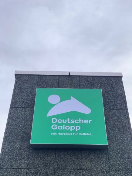 Hängst seit Donnerstag mittag: Deutscher Galopp in der Rennbahnstraße 154. Foto: privat