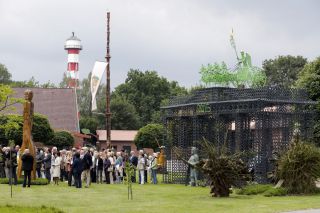 Auch im hohen Norden scheint die Sonne: Empfang im Gestüt IDEE. www.galoppfoto.de - Frank Sorge