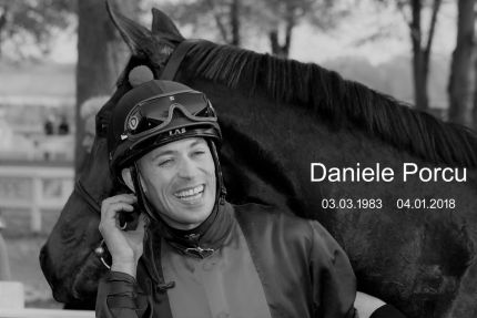 In Memoriam: Mit nur 34 Jahren verstarb der Jockey Daniele Porcu an einer schweren Erkrankung. www.galoppfoto.de - Peter Heinzmann